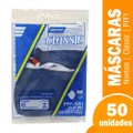 Máscara Descartável Norton Classic PFF1 Sem Válvula - Embalagem c/ 50 unidades