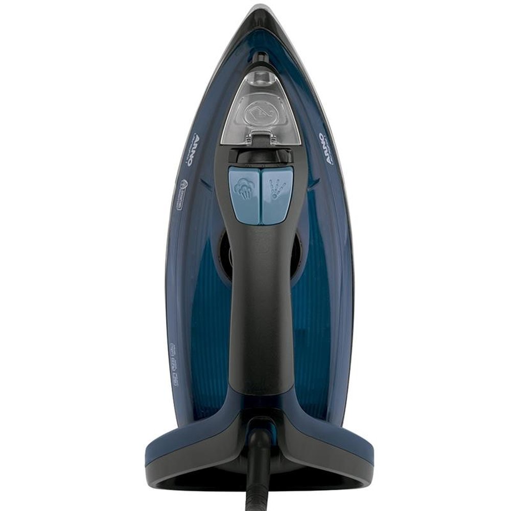 Ferro de Passar a Vapor Arno Ultragliss I FUA1, Base Durilium Airglide, 1200W, Azul, 220V