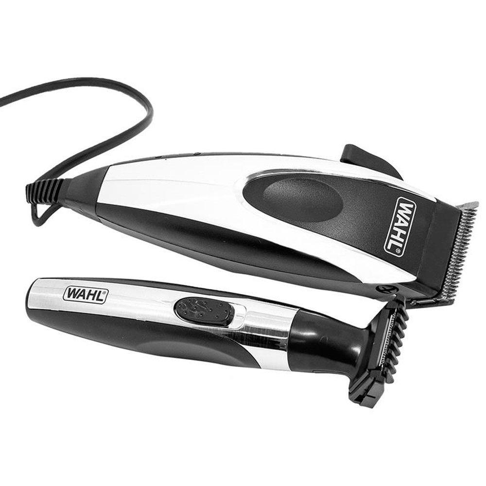 Máquina de Cortar Cabelo Wahl Cut & Detail Precision com 8 Pentes de Corte 110V