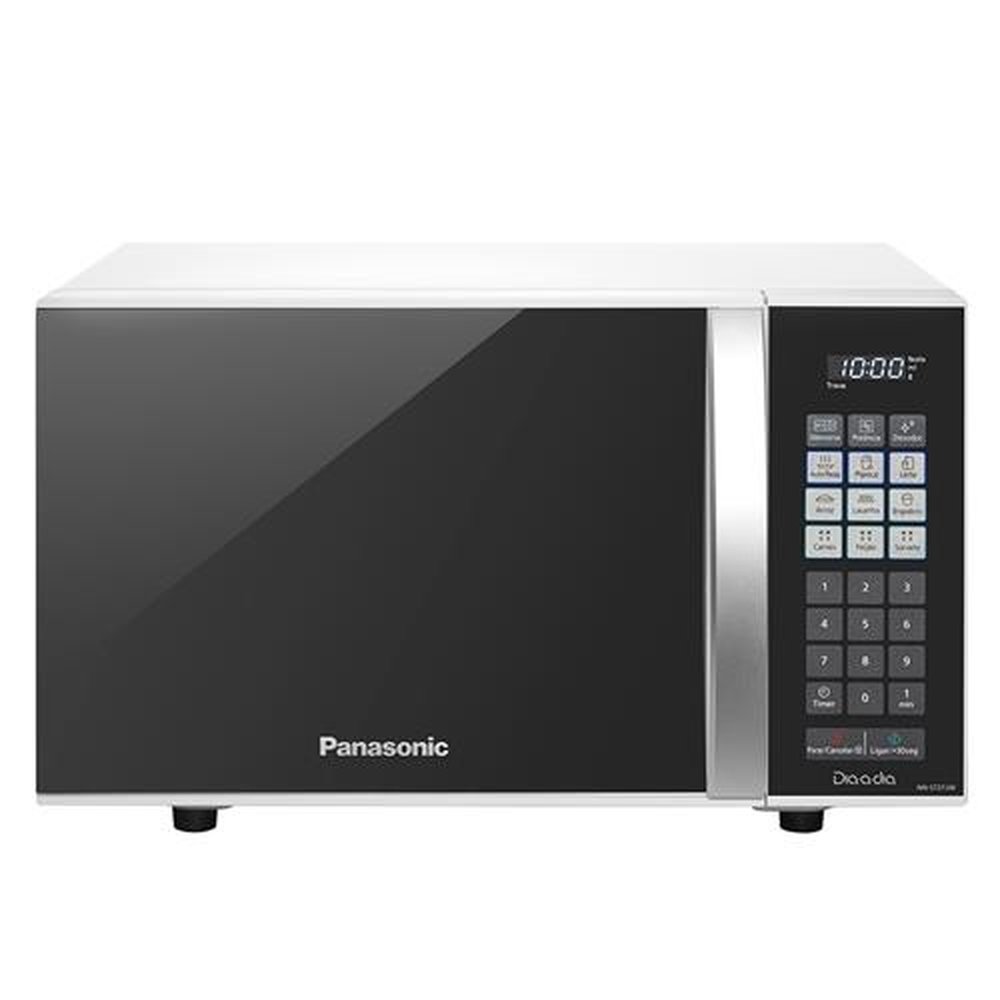 Micro-ondas Panasonic 21 Litros NN-ST27JWRUK, Espelhado, Branco, 220V