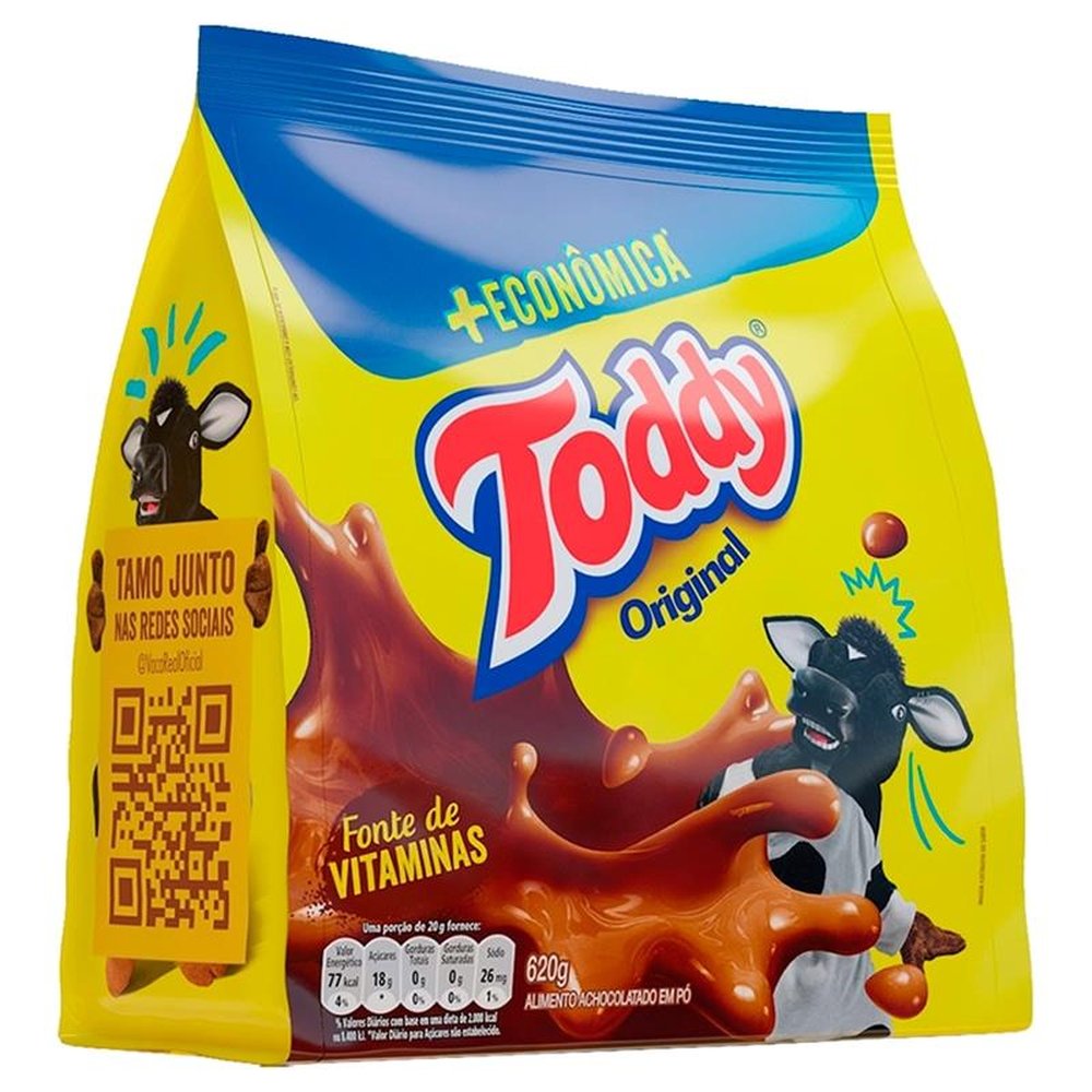 Achocolatado Toddy Original 620g Embalagem com 12 Unidades