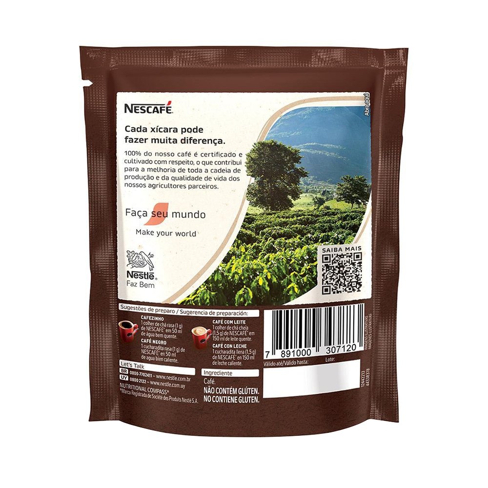 Café Solúvel Nescafé Original Extra Forte Sachê 40g - Embalagem com 24 Unidades