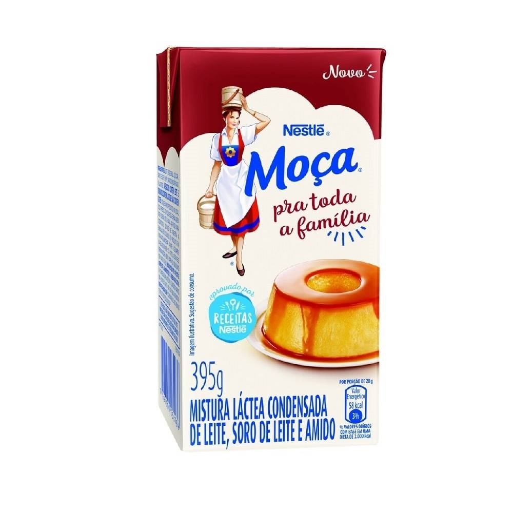 Mistura Láctea Moça UHT 395g - Embalagem com 27 Unidades