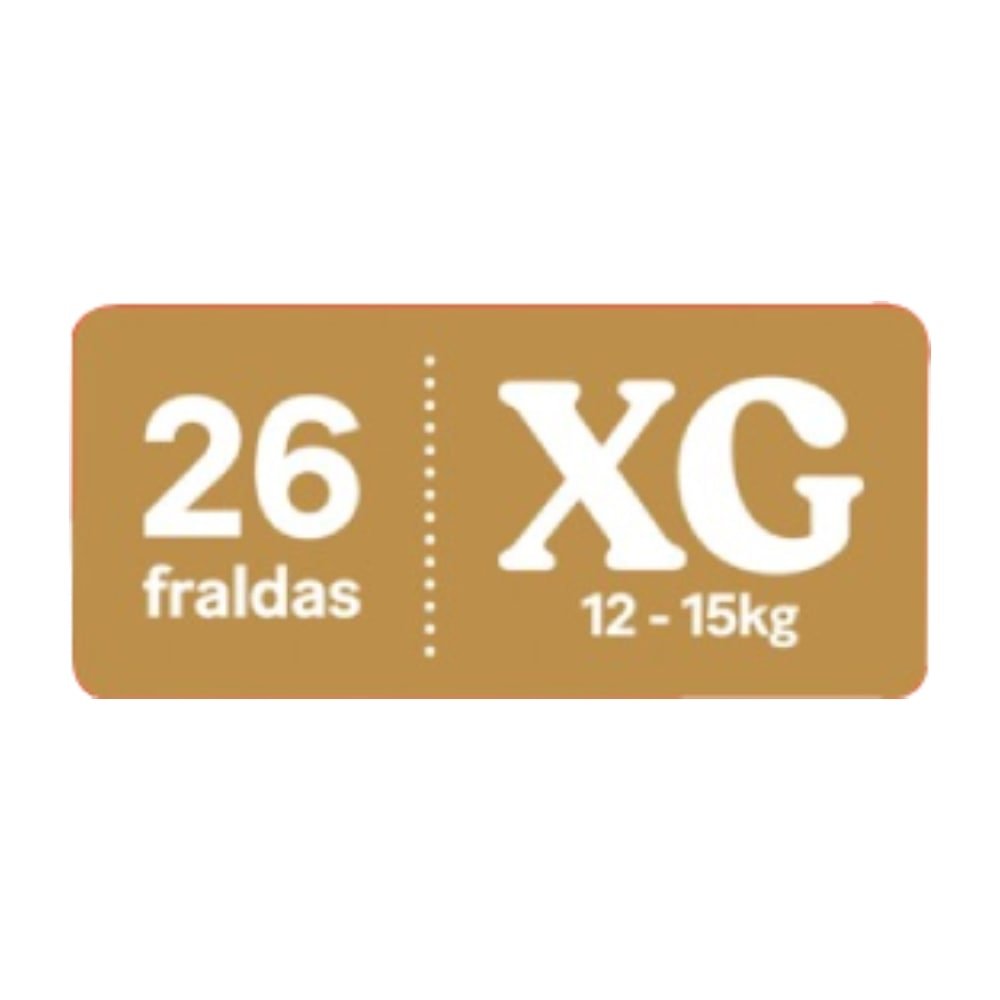 Fralda Descartável Huggies Supreme Care Tamanho XG - 6 Pacotes com 26 Fraldas - Total 156 Tiras