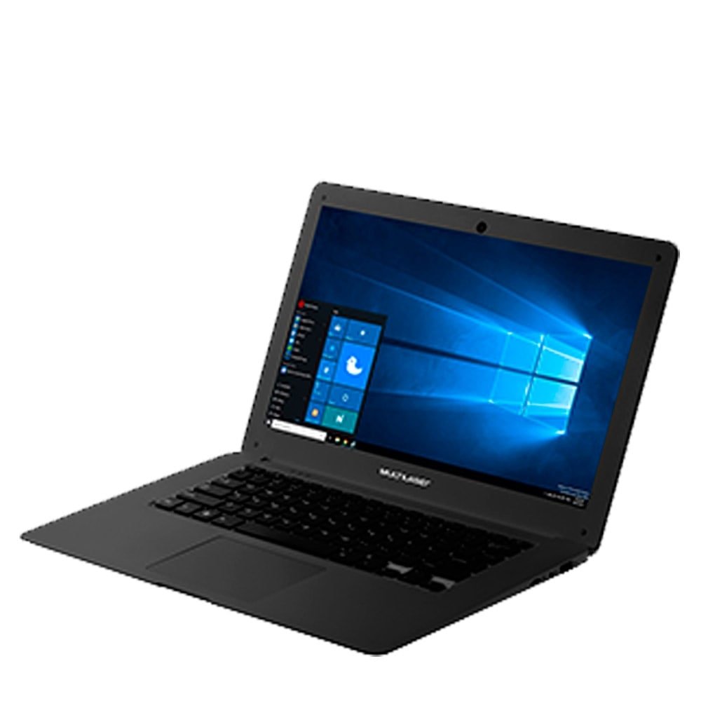 Notebook Multilaser PC106, Intel Atom Quad Core, 2GB, 32GB, Tela 14" e Windows 10