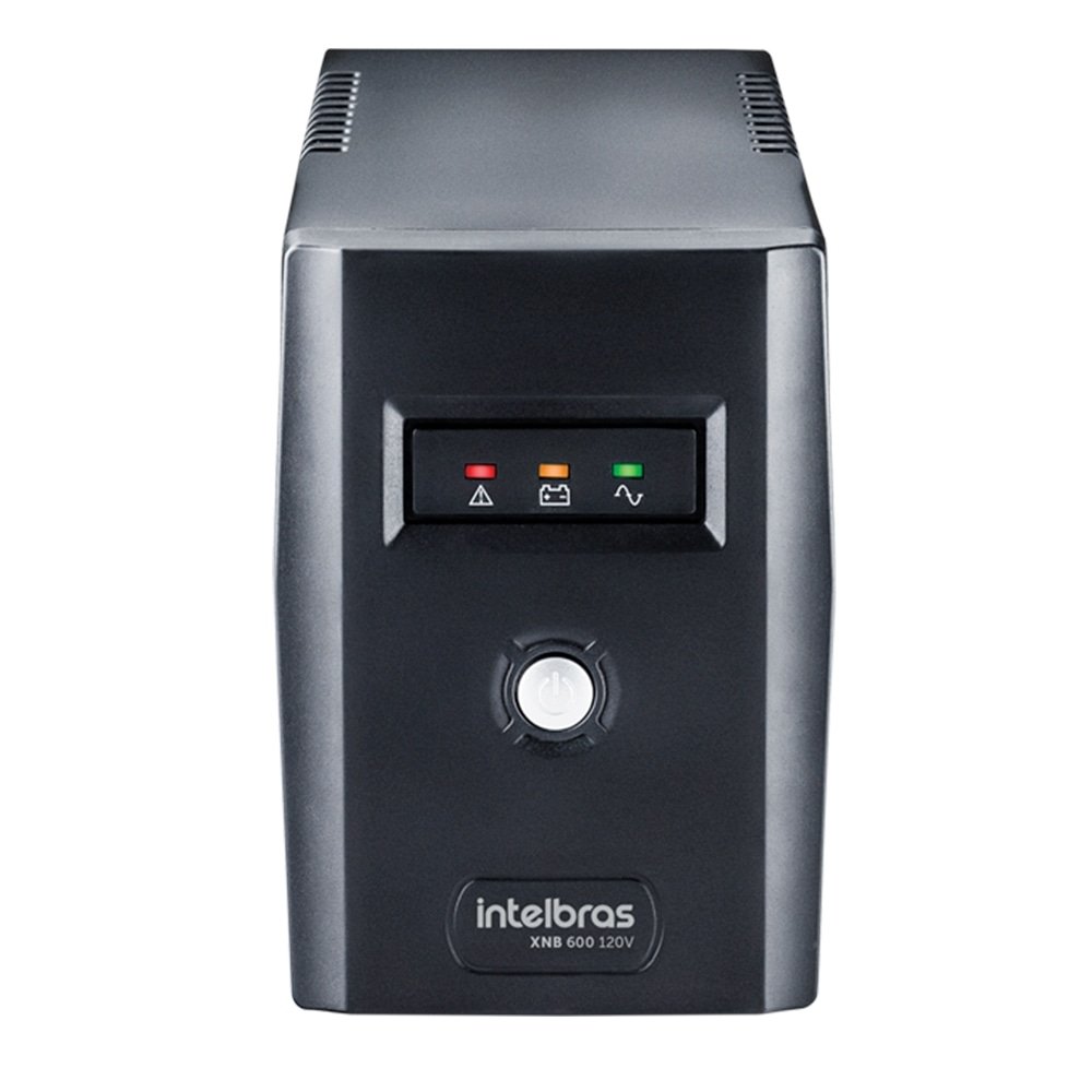 Nobreak Intelbras XNB, 600VA, 4 Tomadas, Preto Entrada e Saída 110V