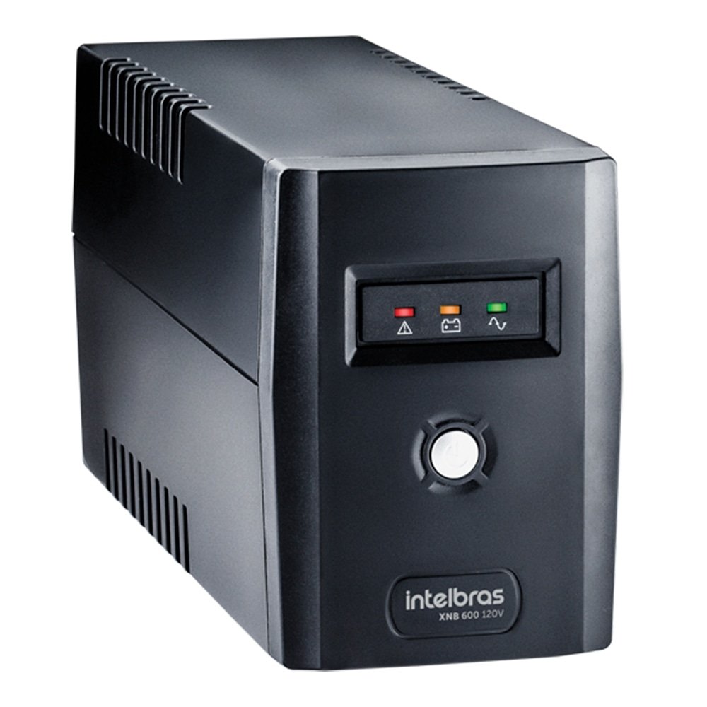 Nobreak Intelbras XNB, 600VA, 4 Tomadas, Preto Entrada e Saída 110V