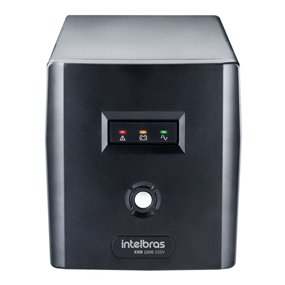 Nobreak Intelbras XNB 1200VA 6 Tomadas Preto Entrada e Saída 110V