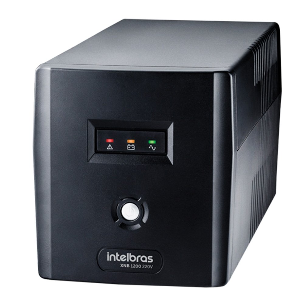 Nobreak Intelbras XNB 1200VA 6 Tomadas Preto Entrada e Saída 110V
