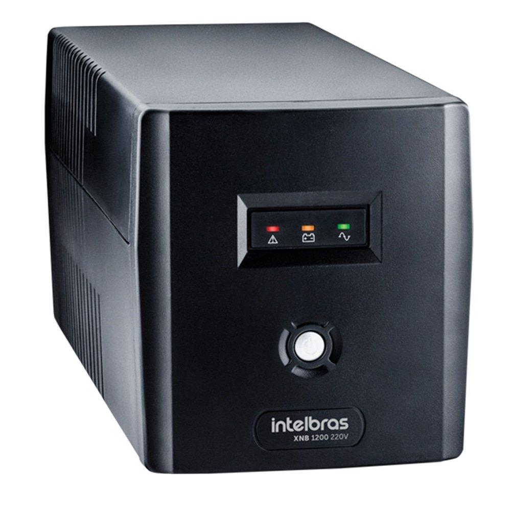 Nobreak Intelbras XNB 1200VA 6 Tomadas Preto Entrada e Saída 110V