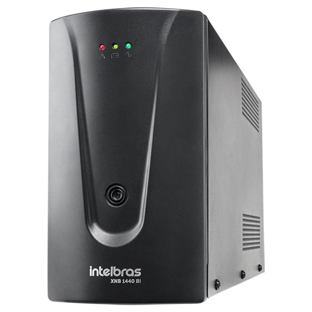 Nobreak Intelbras Interativo XNB, 1440VA, 6 Tomadas, Preto Entrada Bivolt Saída 120V