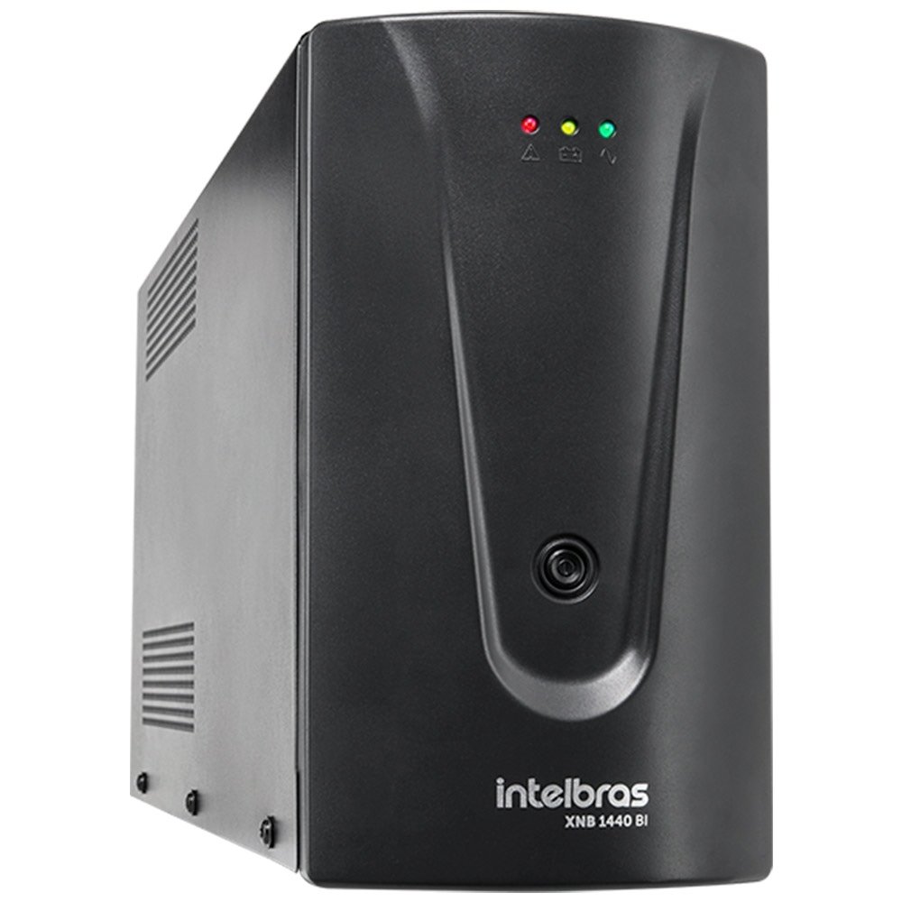 Nobreak Intelbras Interativo XNB, 1440VA, 6 Tomadas, Preto Entrada Bivolt Saída 120V