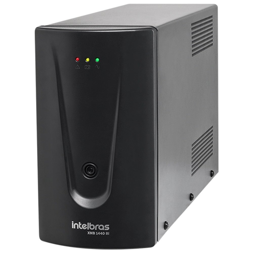 Nobreak Intelbras Interativo XNB, 1440VA, 6 Tomadas, Preto Entrada Bivolt Saída 120V