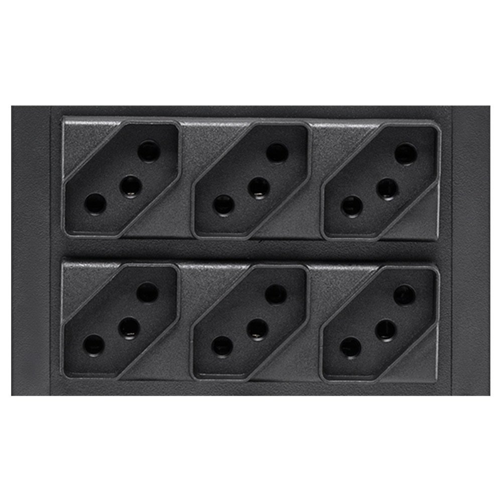 Nobreak Intelbras Interativo XNB, 1440VA, 6 Tomadas, Preto Entrada Bivolt Saída 120V