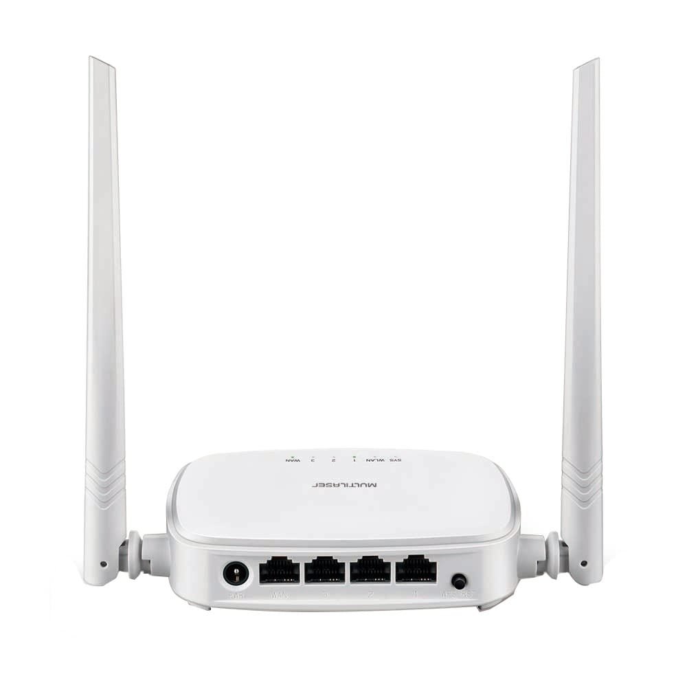 Roteador Wirelles Multilaser RE160V, 300mbps, 5dBi, Botão WPS, 3 Portas LAN, 2 Antenas