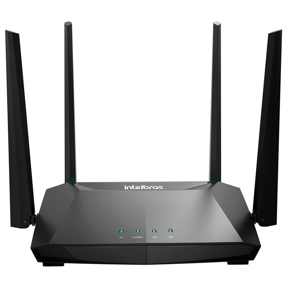 Roteador Wireless Intelbras, Action RG1200, 300Mbps, 4 Portas, 4 antenas fixas de 5 dBi