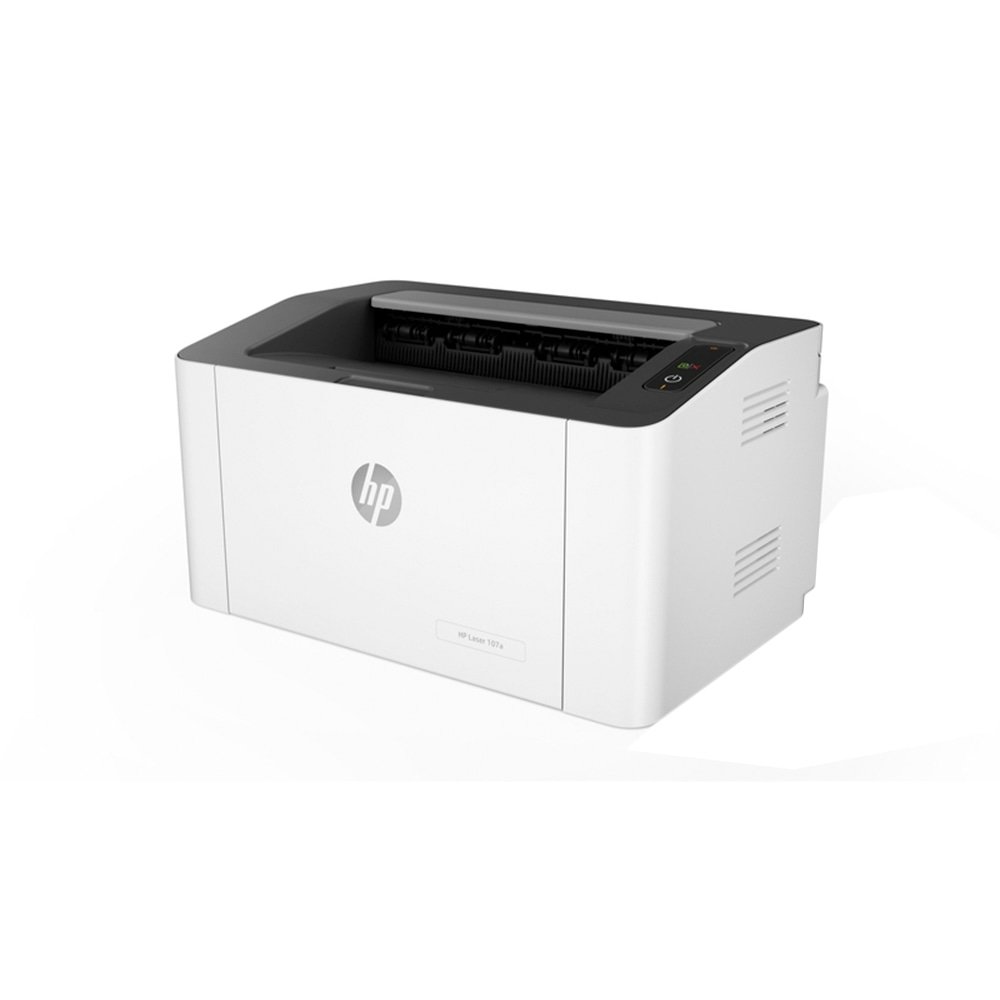 Impressora HP 107A Laser Monocromática - USB 2.0, Branco, 110V