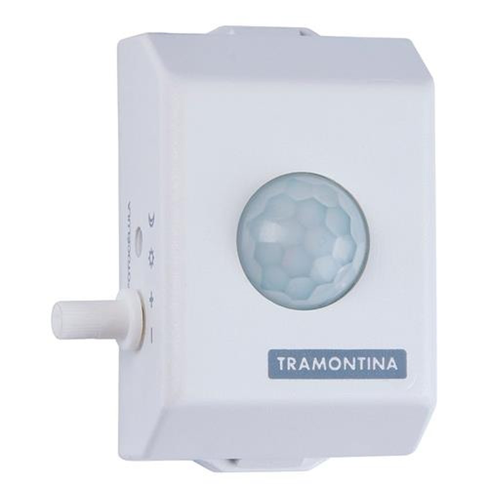 Sensor de Presenca Tramontina Lux2 para Teto Branco Bivolt