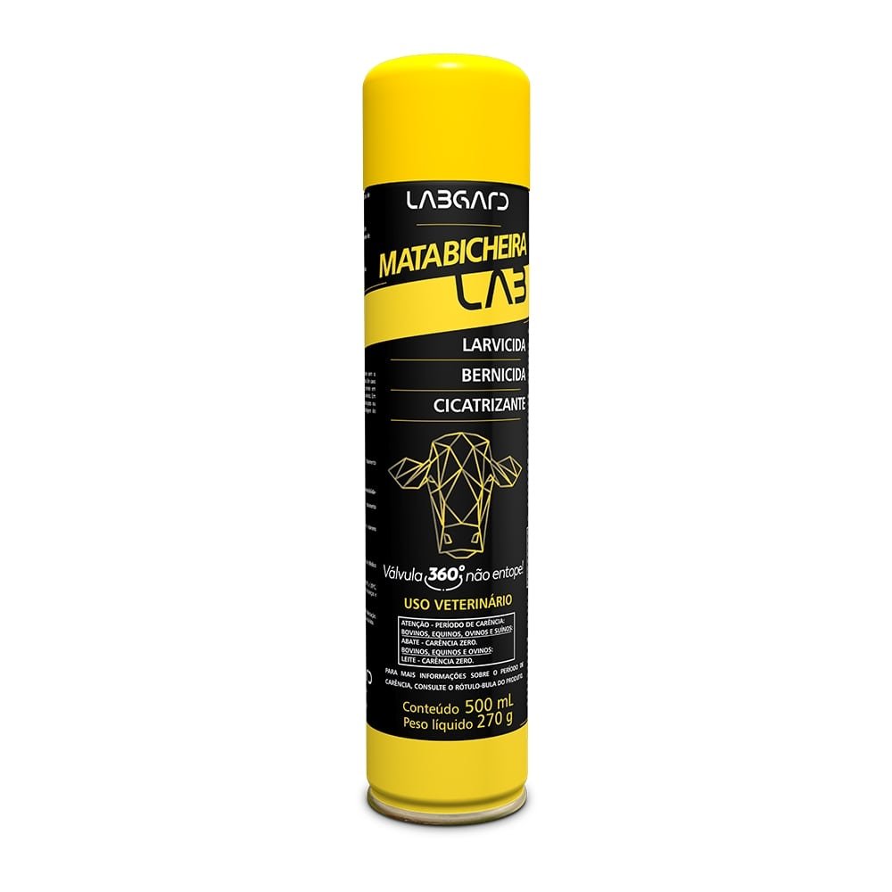 Mata Bicheira Labgard Aerosol 500ml - Embalagem com 12 Unidades