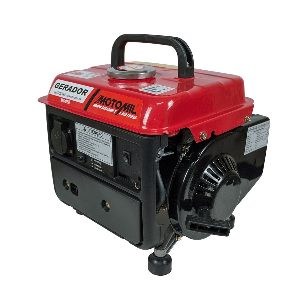 Gerador De Energia Gasolina Motomil MG-950 800W 60HZ 220V