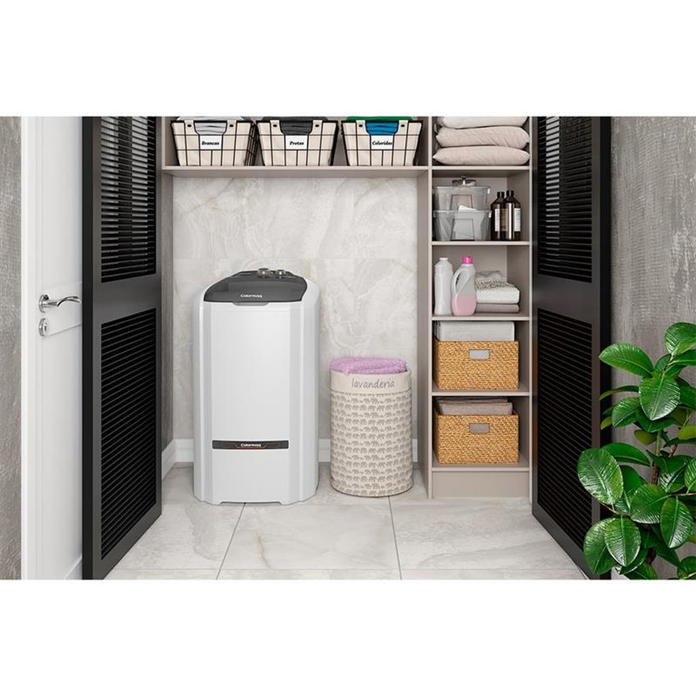 Tanquinho/Máquina de Lavar Roupas Semi-automática 14Kg Colormaq, LCS, Branca, 220V