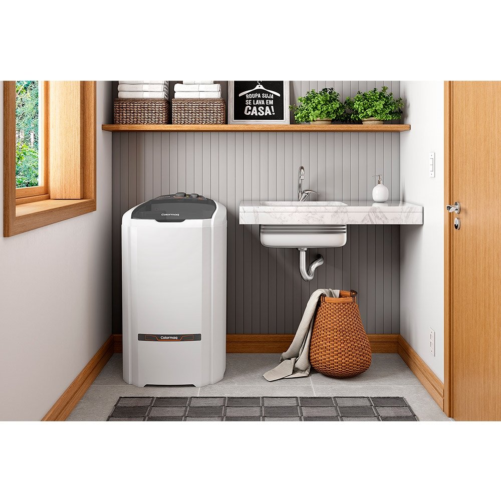 Tanquinho/Máquina de Lavar Roupas Semi-automática 16Kg Colormaq, LCS, Branca, 110V