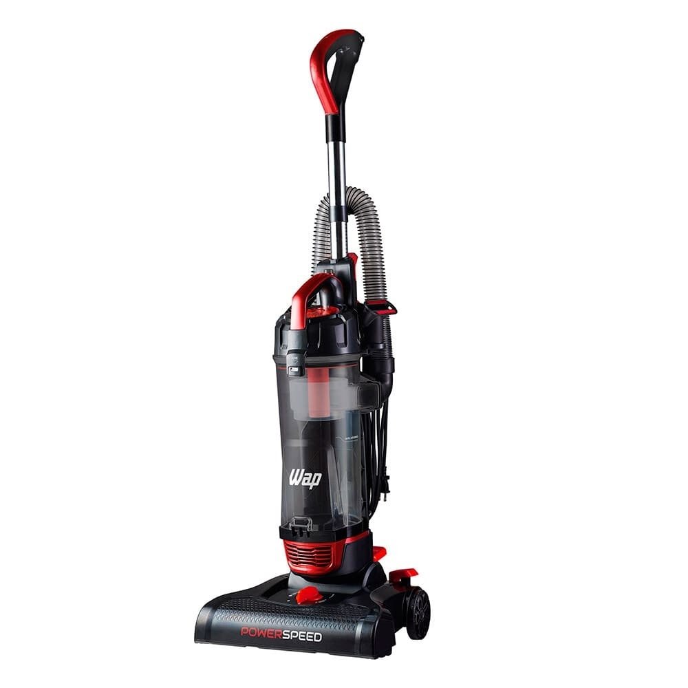 Aspirador de Pó Vertical Wap Power Speed, 2 em 1, 2000W, 3 Litros, Mangueira Flexível, com Fio, Preto/Vermelho, 110V