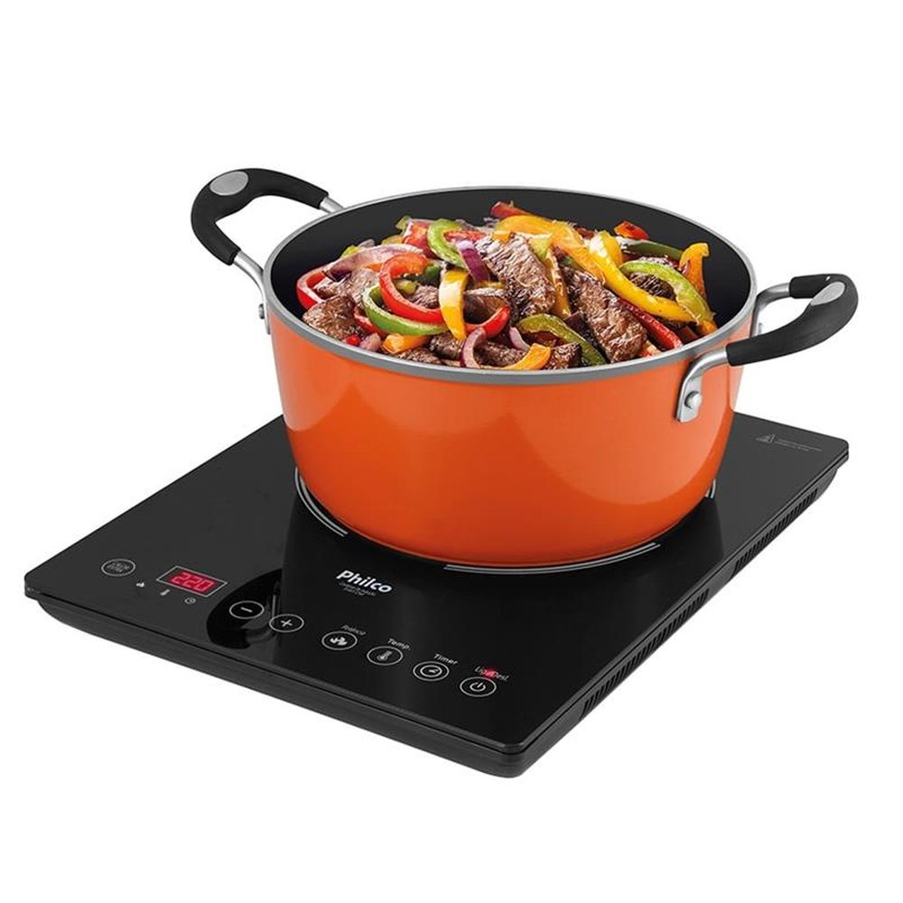 Cooktop de Indução 1 Boca Philco Smart Chef PCT01, Pret