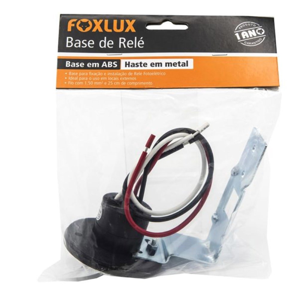 Base para Rele Fotoelétrico Foxlux
