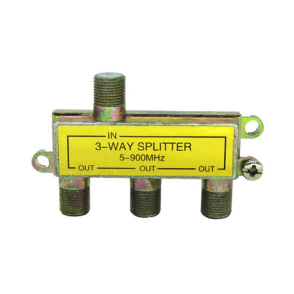 Divisor de Baixa Frequência Foxlux 5-900Mhz 3 Saídas - Embalagem com 10 Unidades