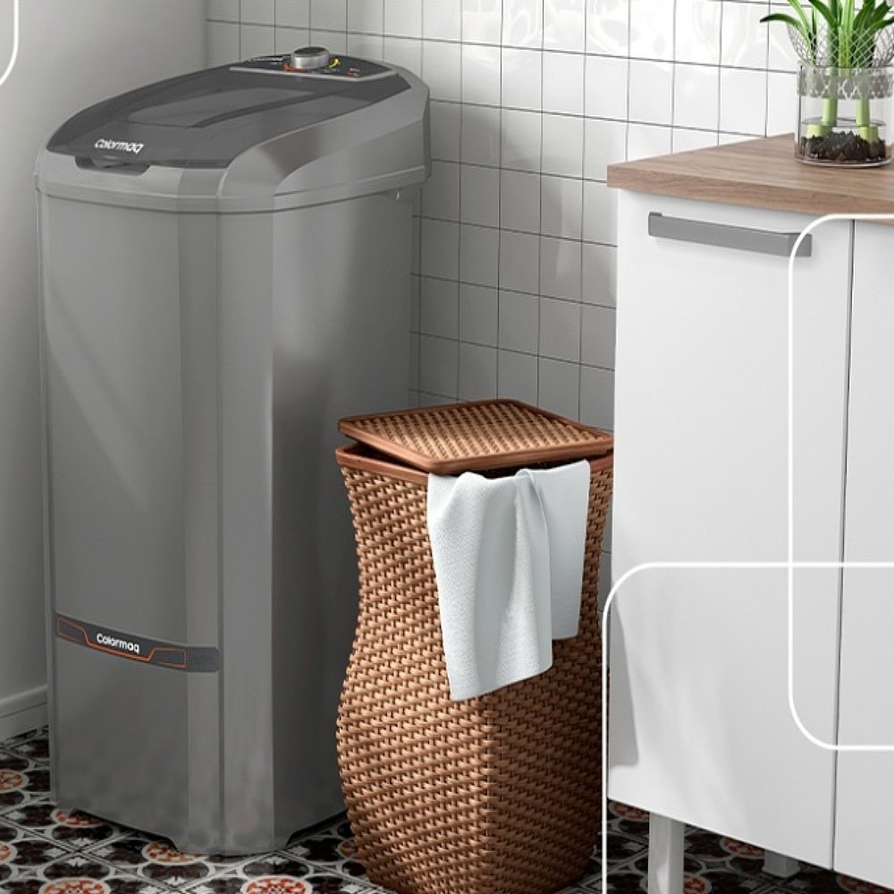 Tanquinho Colormaq 10Kg  LCS Prata110V