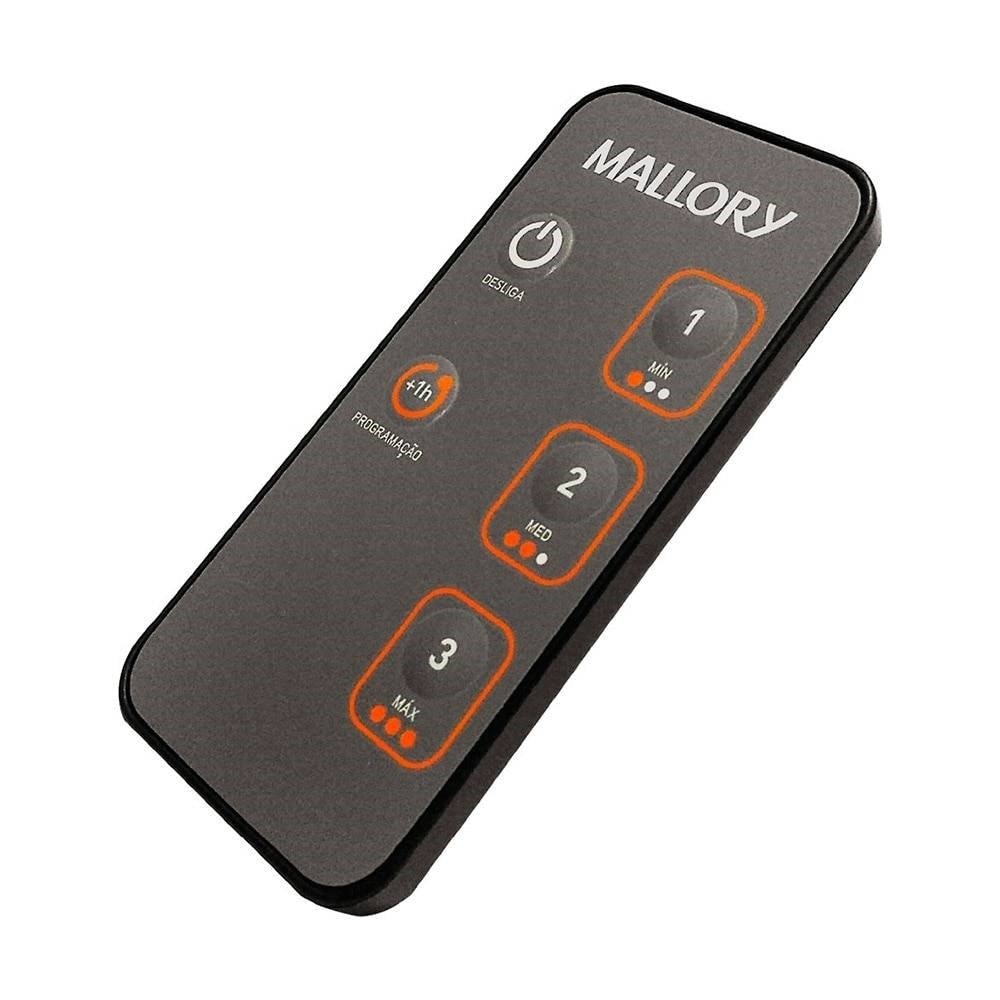 Ventilador de Coluna Mallory Air Timer TS+ 40cm, 3 Velocidades, Preto/Grafite 110V