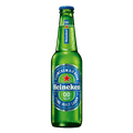 Cerveja Heineken Long Neck Zero 330ml - 24 Unidades