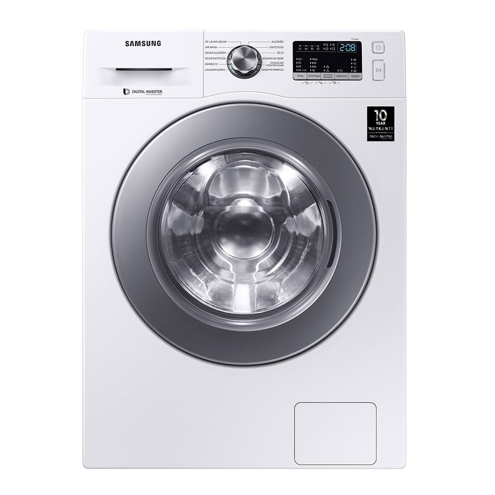 Lava e Seca 11/7Kg Samsung WD4000 3 em 1, WD11M44733W, Lavagem a Seco, Branca, 110V
