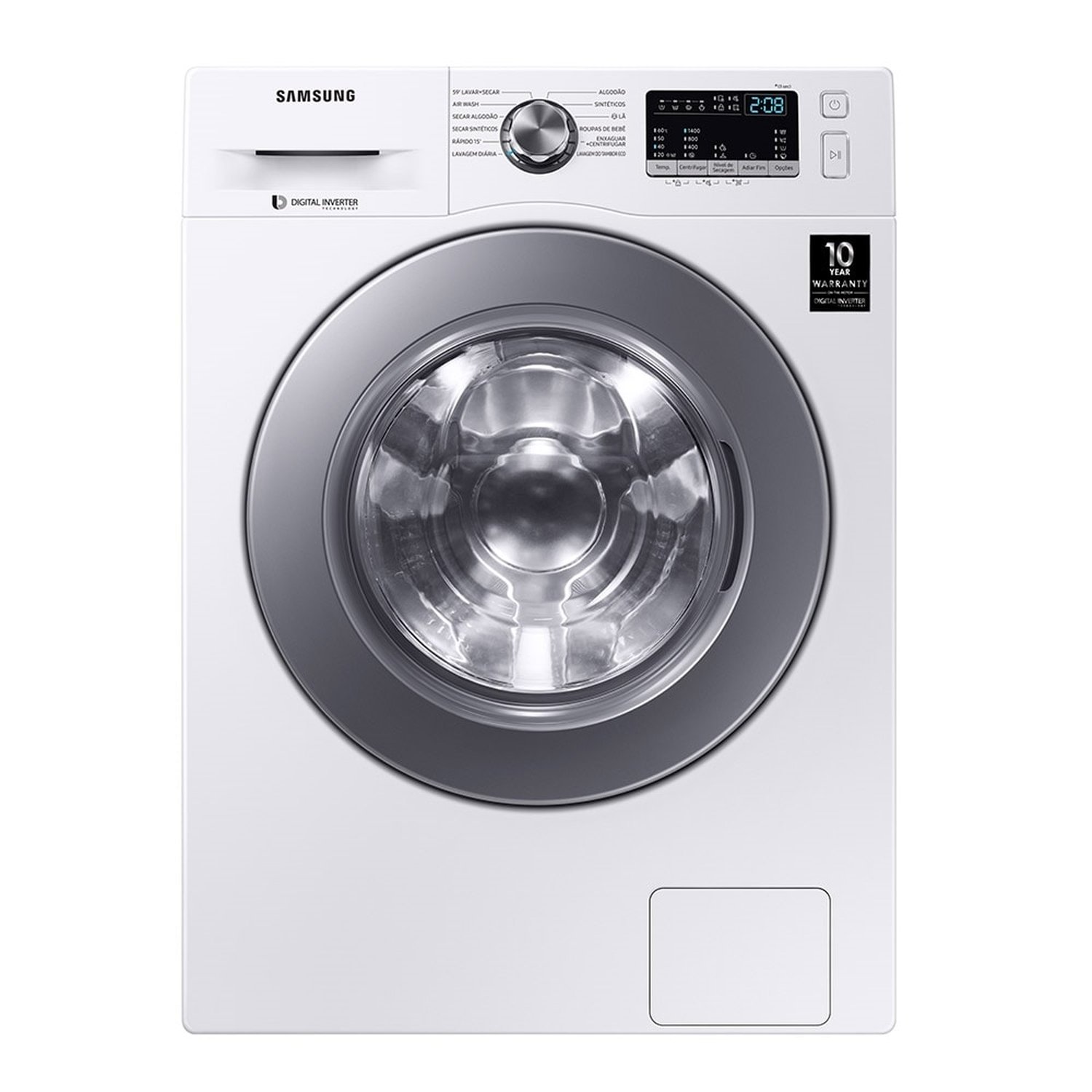 Lava e Seca 11/7Kg Samsung WD4000 3 em 1, WD11M44733W, Lavagem a Seco, Branca, 110V