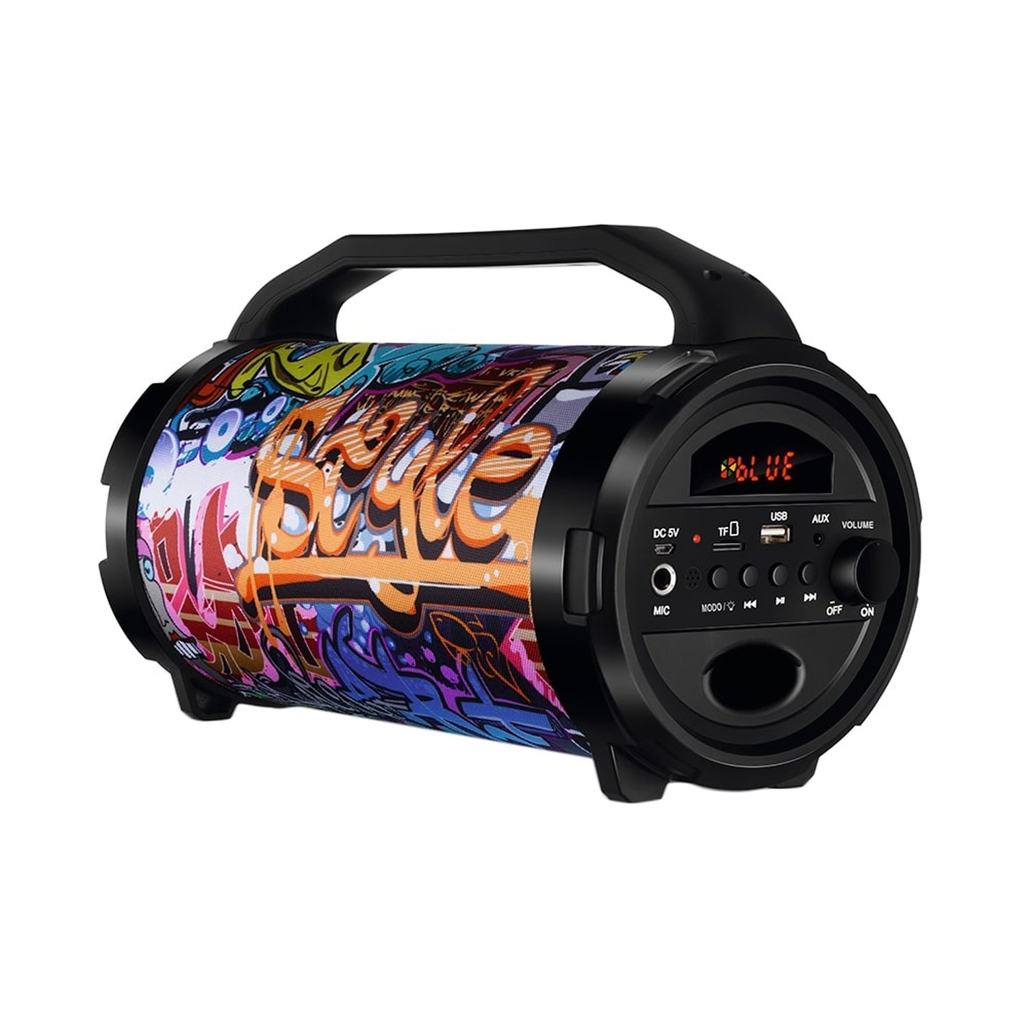 Caixa Amplificada Mondial MCO-11 Thunder X Bouble Extreme, Entradas USB/SD/AUX/MIC, Bluetooth, 50W Bivolt