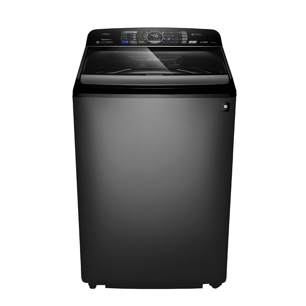 Máquina de Lavar Roupas 17Kg Panasonic NA-F170P6T, Titânio, 110V