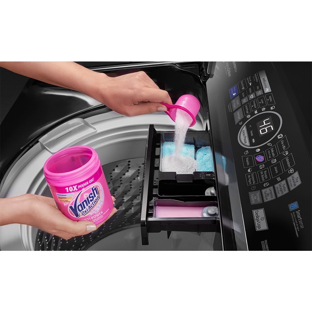 Máquina de Lavar Roupas 17Kg Panasonic NA-F170P6T, Titânio, 110V