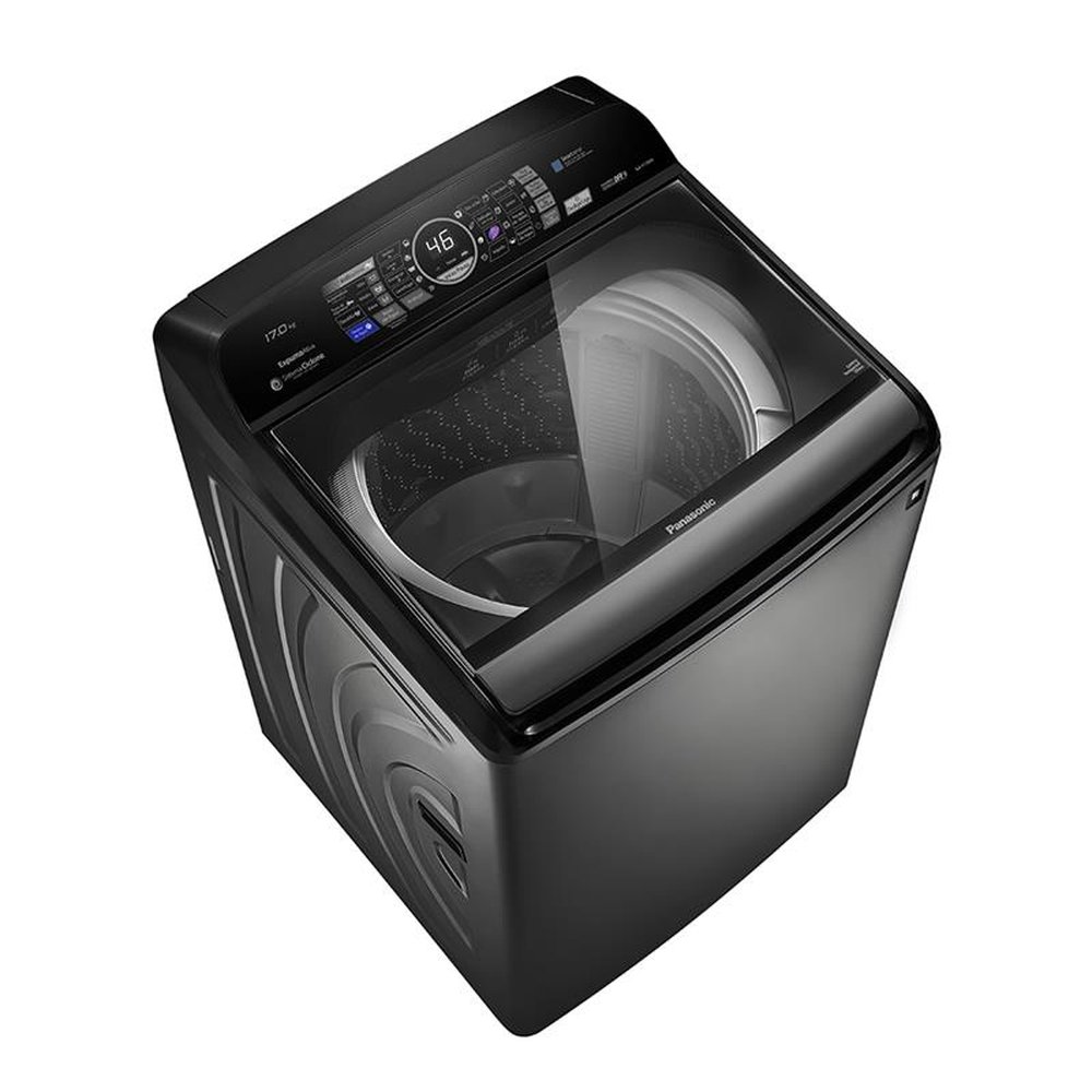 Máquina de Lavar Roupas 17Kg Panasonic NA-F170P6T, Titânio, 220V
