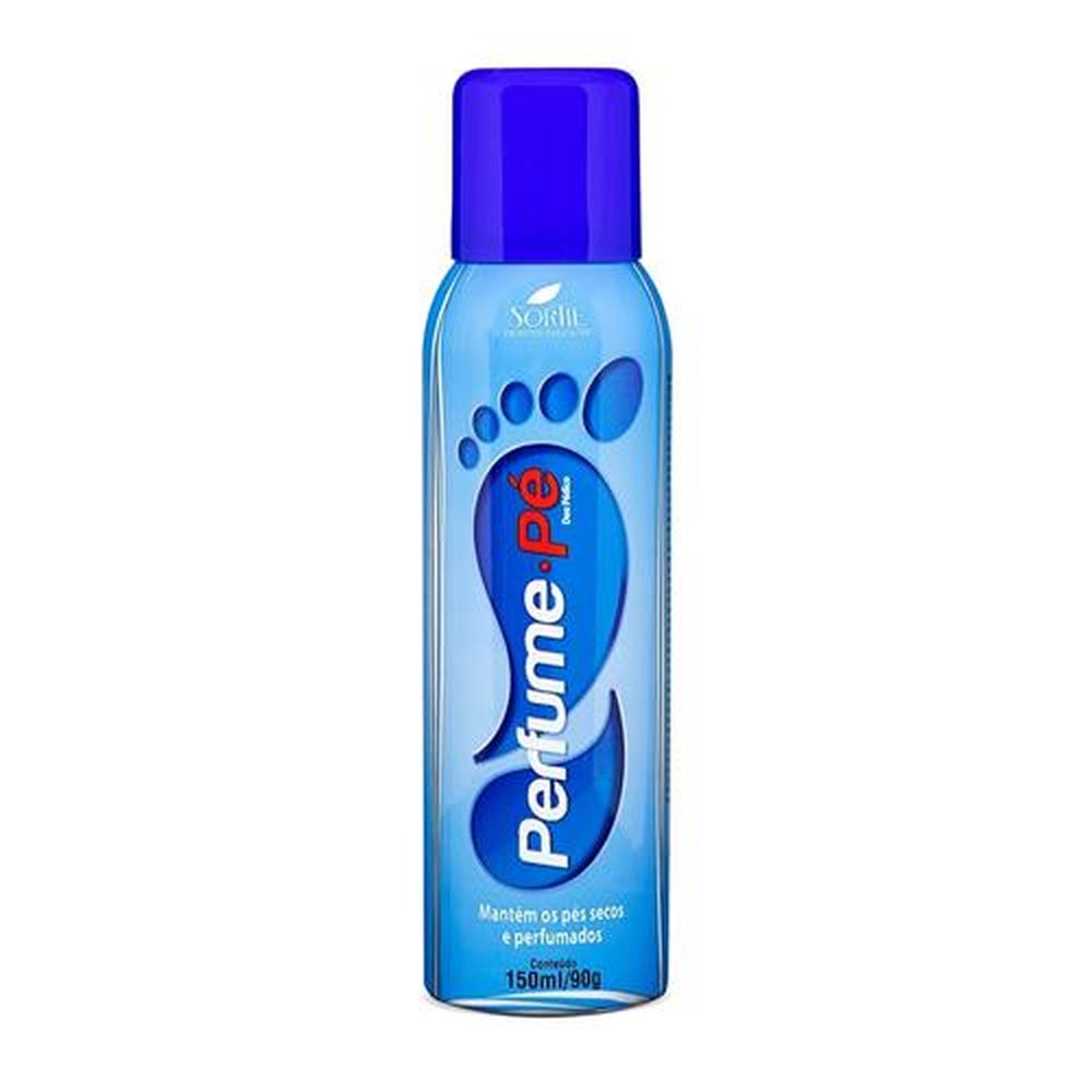 Desodorante para Pés Perfume Pé Aerosol 150ml/90g