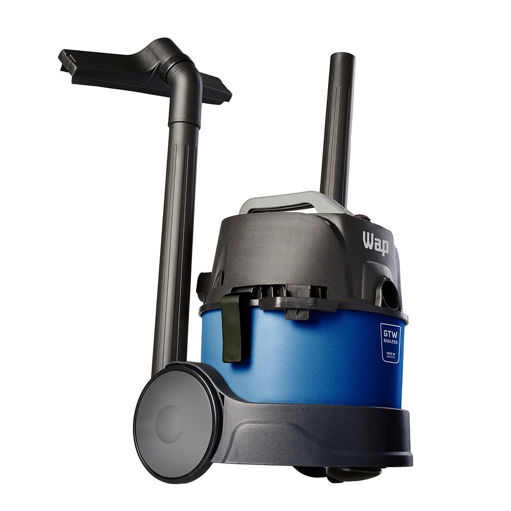 Aspirador de Pó e Água WAP GTW Bagless - 6 Litros, 1400W, Compacto com Soprador Portátil e com Fio, Preto, 220V