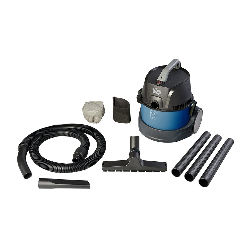 Aspirador de Pó e Água WAP GTW Bagless - 6 Litros, 1400W, Compacto com Soprador Portátil e com Fio, Preto, 220V