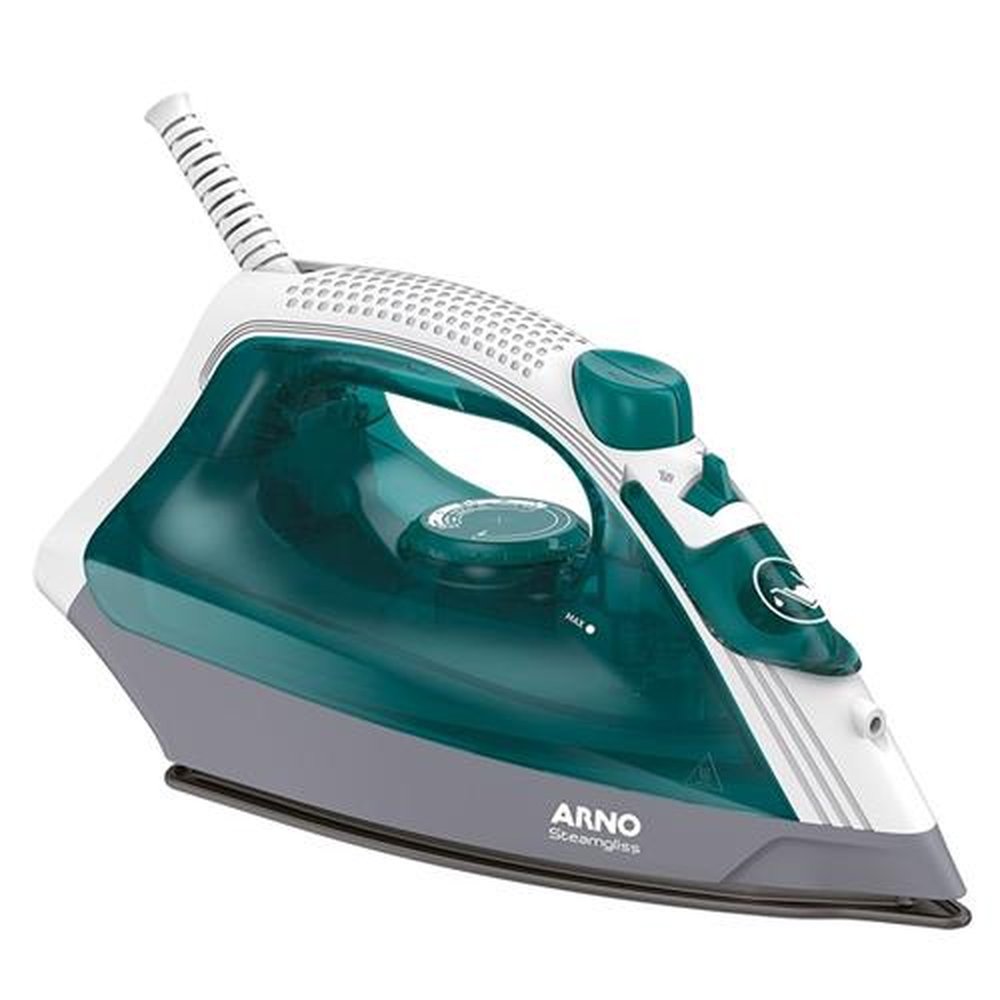 Ferro a Vapor Arno Steamgliss FSGP Base Antiaderente Verde 220V