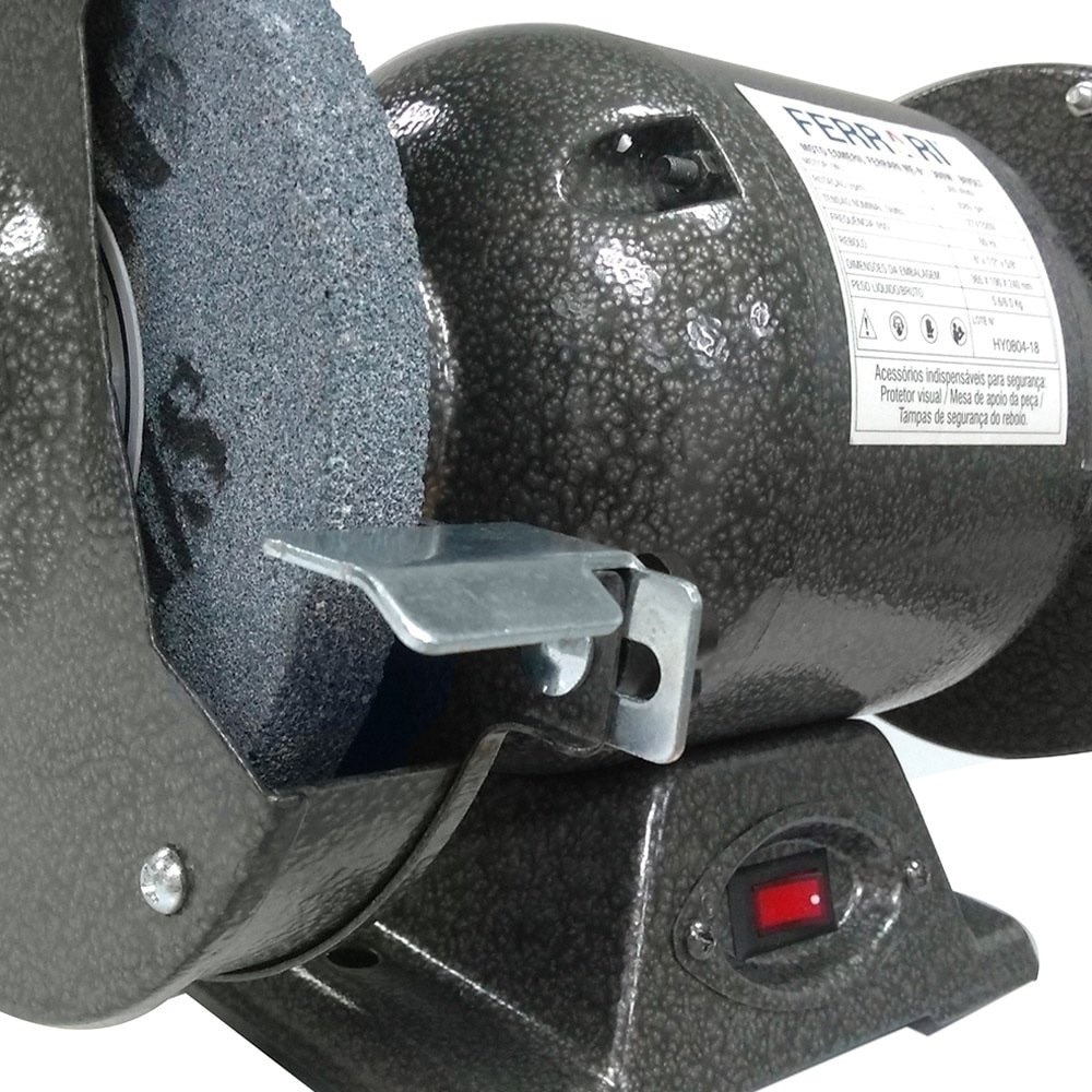 Moto Esmeril Ferrarri para Bancada ME-6P 360W Bivolt