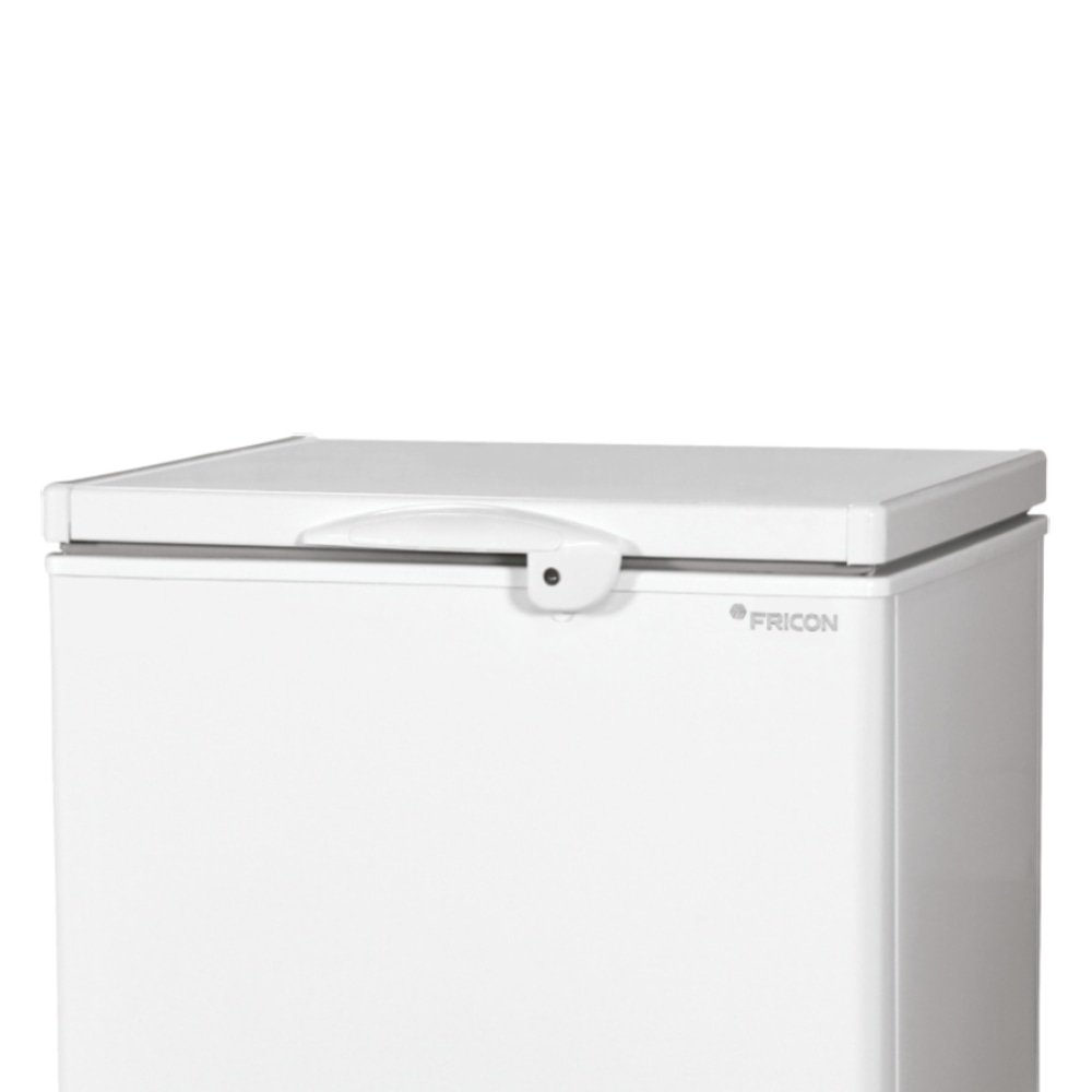 Freezer Horizontal Fricon 216L HCED216 - Dupla Ação, Rodízio Duplo Giratório, Branco, 110V