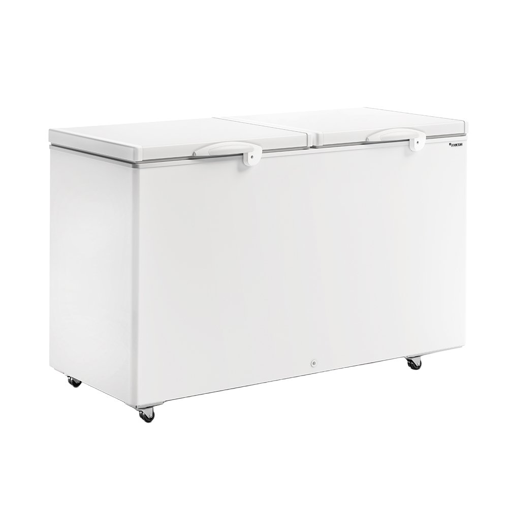 Freezer Horizontal Fricon 503 Litros HCED503 - Baixa Temperatura, Dupla Ação, Branco, 220V