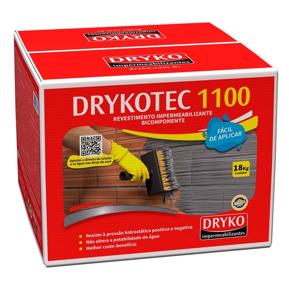 Drykotecc 1100 Argamassa Polimérica 18kg