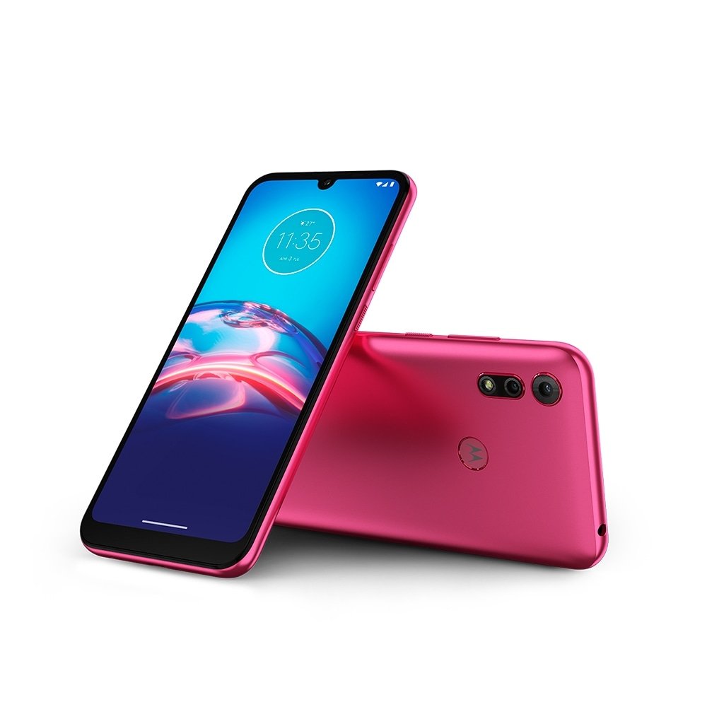Smartphone Motorola Moto E6s, Rosa, Tela 6.1", 4G+Wi-Fi, Android, Câm.Traseira 13MP+2MP, Câm. Frontal 5MP, 32GB