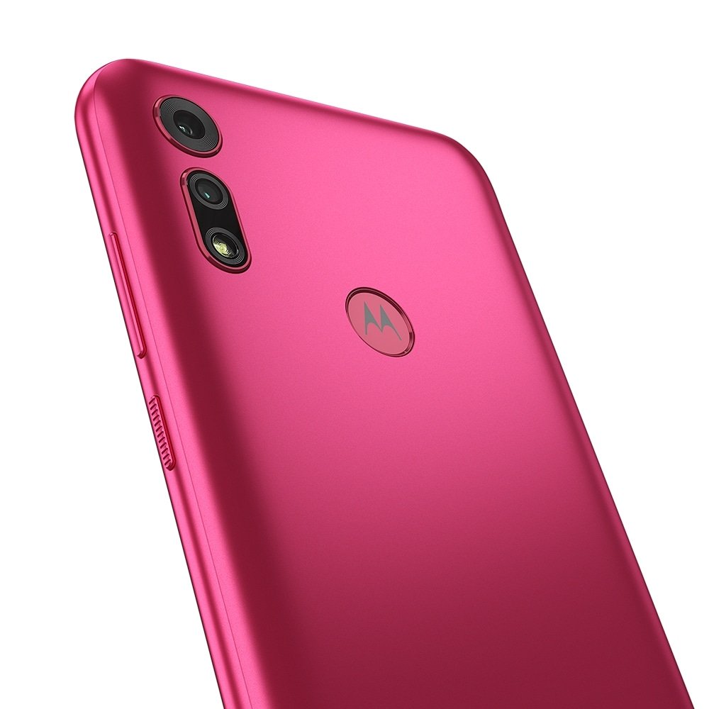 Smartphone Motorola Moto E6s, Rosa, Tela 6.1", 4G+Wi-Fi, Android, Câm.Traseira 13MP+2MP, Câm. Frontal 5MP, 32GB