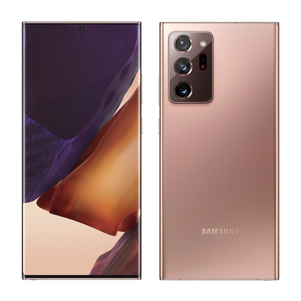 Smartphone Samsung Galaxy Note 20 Ultra, Bronze, Tela 6.9", 5G+WiFi+NFC, Android 10,Câm.Tras.108+12+12MP e Frontal 10MP, 256GB